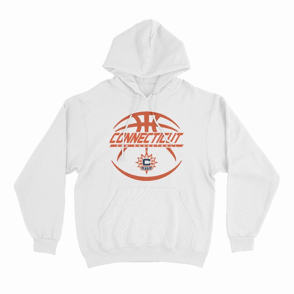 WNBA Connecticut Sun The Rock White Hoodie